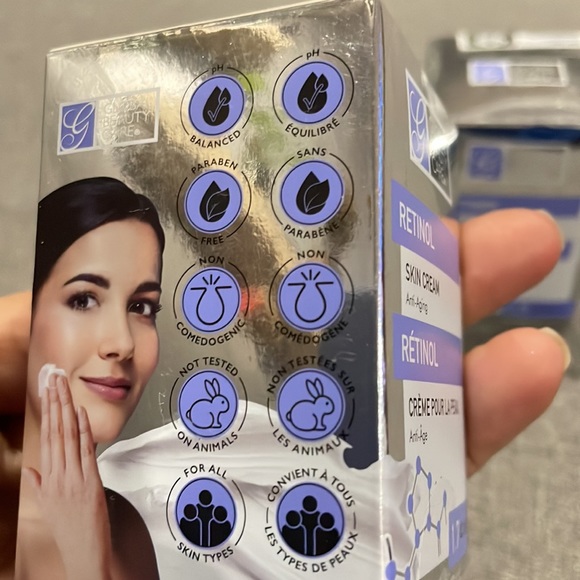 Global Beauty Care Retinol Akin Cream anti-aging 1.7oz - Picture 5 of 7